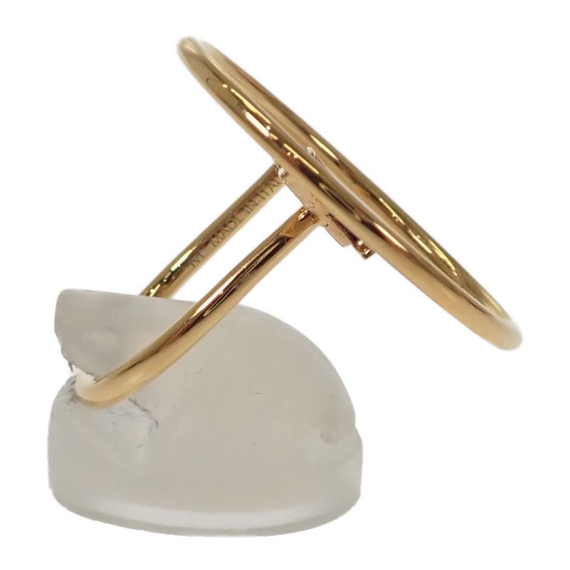 Louis Vuitton Burg LV Eclipse M00769 Ring Gold Plated Gold Brand Size M Size