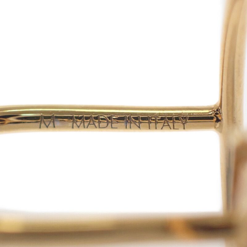 Louis Vuitton Burg LV Eclipse M00769 Ring Gold Plated Gold Brand Size M Size