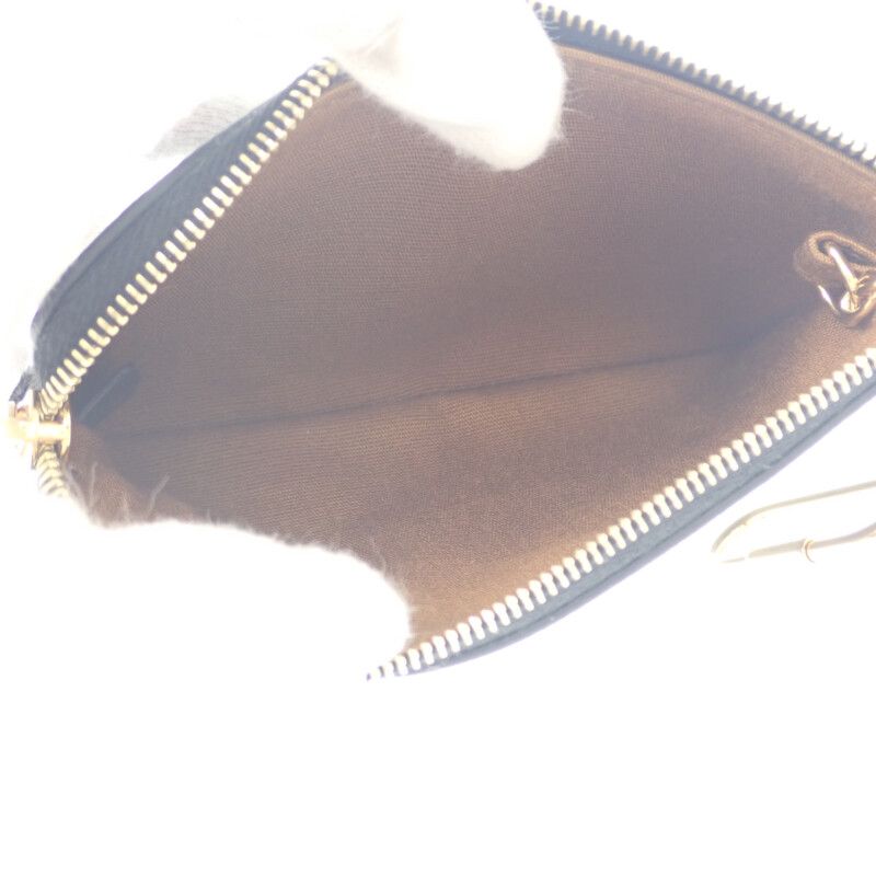 Celine Coin Purse 10c662ca2-38no Coin Case Coin Purse Triomphe Canvas Black