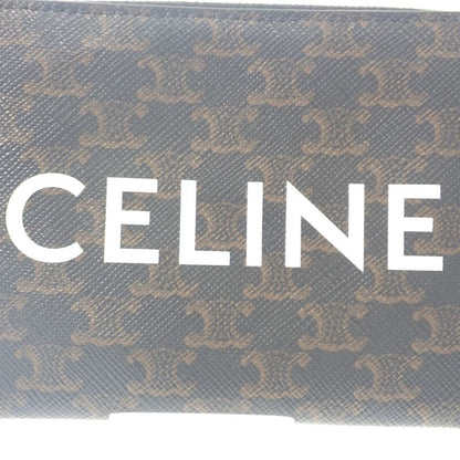 Celine Coin Purse 10c662ca2-38no Coin Case Coin Purse Triomphe Canvas Black