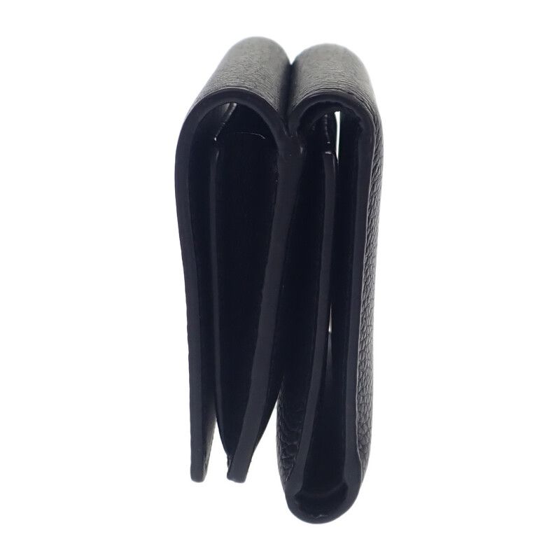 Loewe Trifold Wallet C660tr2x02 Trifold Wallet Soft Grain Calf Black Men Ladies