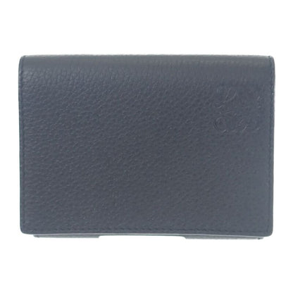 Loewe Trifold Wallet C660tr2x02 Trifold Wallet Soft Grain Calf Black Men Ladies