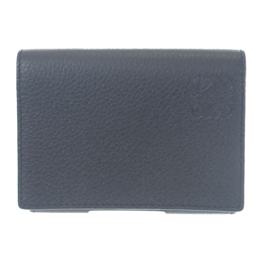 Loewe Trifold Wallet C660tr2x02 Trifold Wallet Soft Grain Calf Black Men Ladies