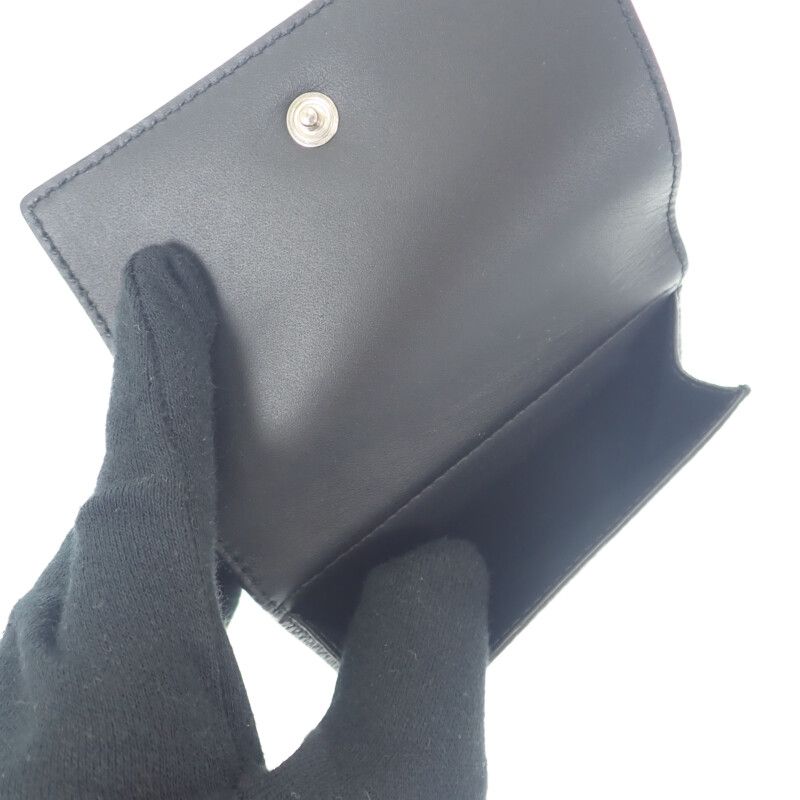 Loewe Trifold Wallet C660tr2x02 Trifold Wallet Soft Grain Calf Black Men Ladies