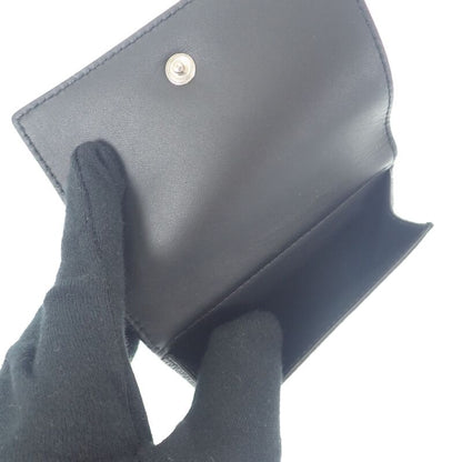 Loewe Trifold Wallet C660tr2x02 Trifold Wallet Soft Grain Calf Black Men Ladies