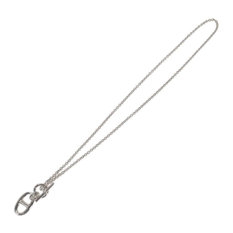 Hermes Amulet Chaine D'ancre H104141b-00 Necklace Silver 925 Ladies Gift [grade