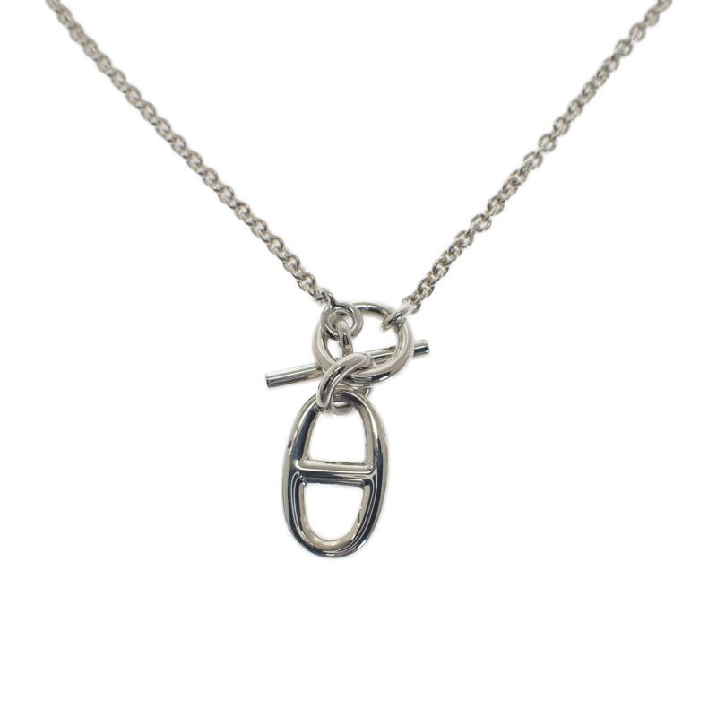Hermes Amulet Chaine D'ancre H104141b-00 Necklace Silver 925 Ladies Gift [grade