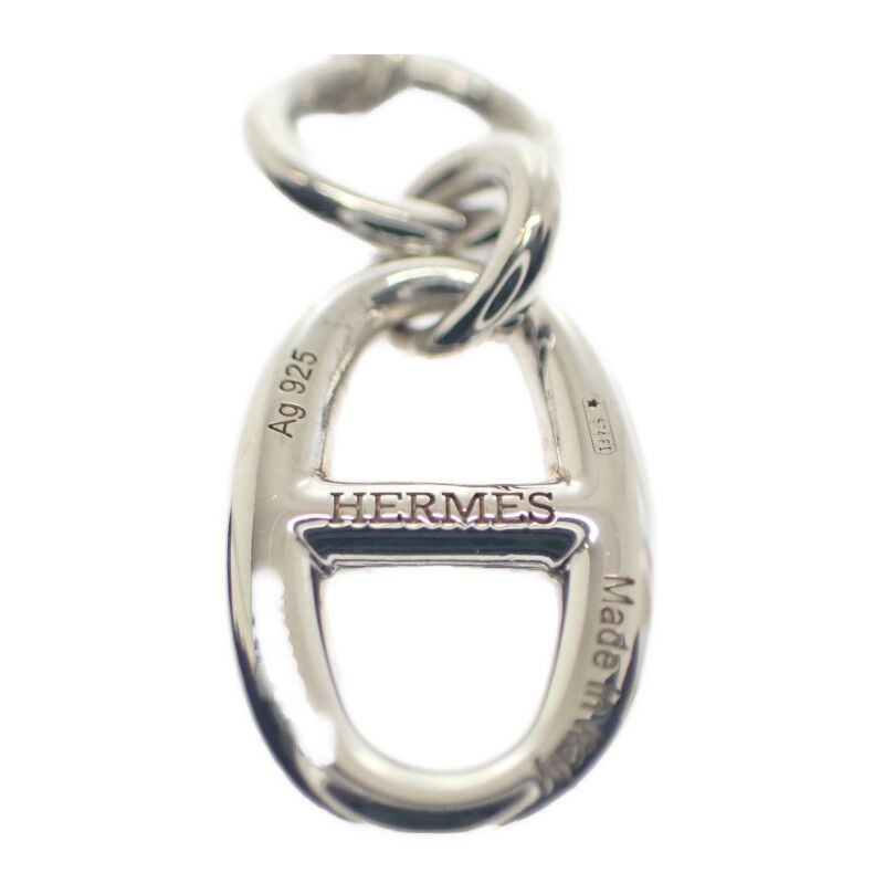 Hermes Amulet Chaine D'ancre H104141b-00 Necklace Silver 925 Ladies Gift [grade