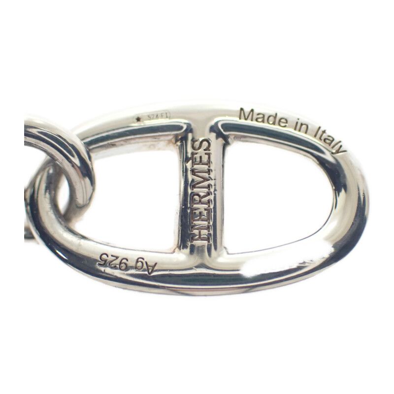 Hermes Amulet Chaine D'ancre H104141b-00 Necklace Silver 925 Ladies Gift [grade