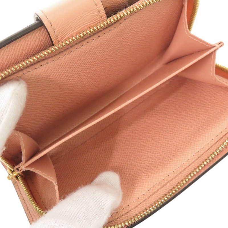 Louis Vuitton Portefeuille Juliette Damier N60380 IC Brown Folded Wallet LV