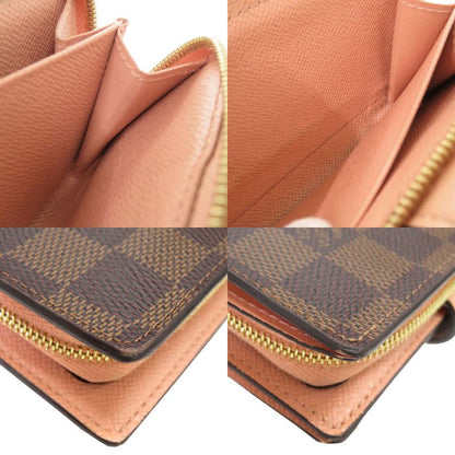 Louis Vuitton Portefeuille Juliette Damier N60380 IC Brown Folded Wallet LV