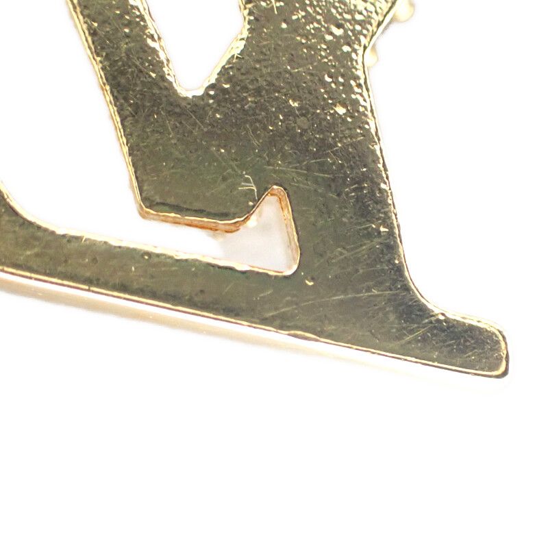 Louis Vuitton LV Iconic M01566 Bag Charm Key Holder Metal Gold Ladies Crystal