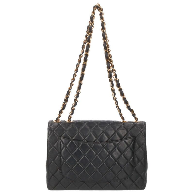 Chanel Matelasse 30 A04412 Coco Mark Lamb Skin Chain Shoulder Bag Women 30