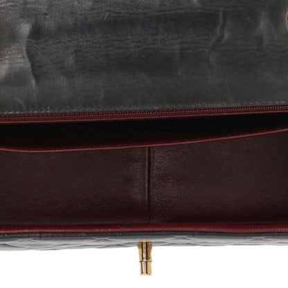 Chanel Matelasse 30 A04412 Coco Mark Lamb Skin Chain Shoulder Bag Women 30