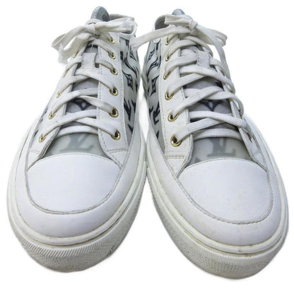 Louis Vuitton Stellar Line Sneakers Low Cut Monogram White 42 Approx 28cm