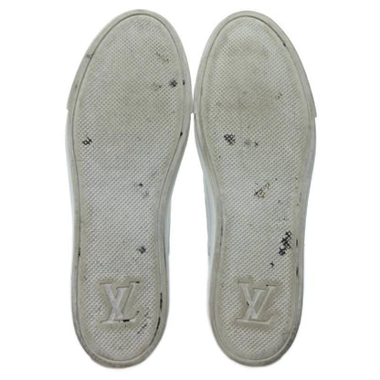 Louis Vuitton Stellar Line Sneakers Low Cut Monogram White 42 Approx 28cm
