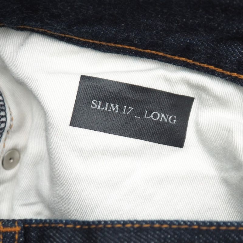 DIOR Denim Pants Size 28 Selvedge Logo Tapered 20251118 Ra6641