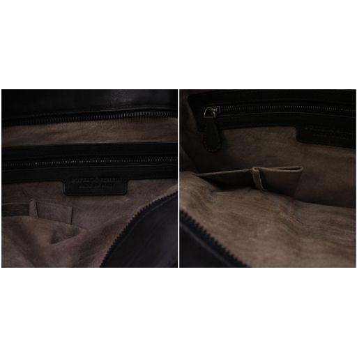 Bottega Veneta Intrecciato Tote Bag 2WAY Leather Dark Brown Tk-oh