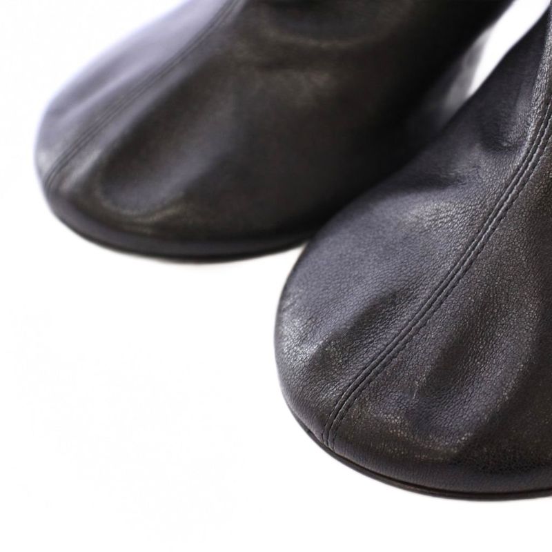 Bottega Veneta Mules Round Toe High Heel Leather One Color 36.5 Black BB