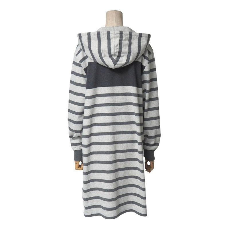 Hermes Linstruction Du Roy Imperialism Dress Size 34 Harness Striped Sweatshirt