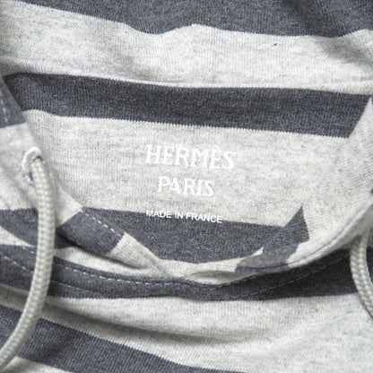 Hermes Linstruction Du Roy Imperialism Dress Size 34 Harness Striped Sweatshirt