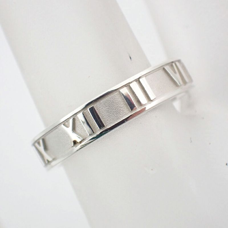 Tiffany & Co 925 Atlas Ring / Size 10 / J92-3