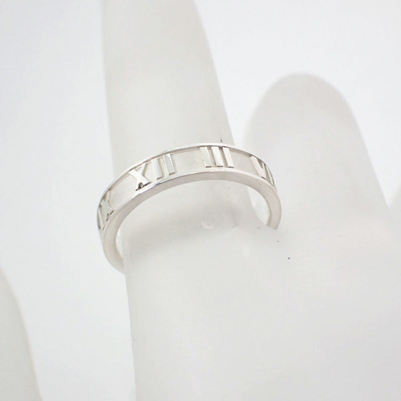 Tiffany & Co 925 Atlas Ring / Size 10 / J92-3