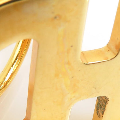 Celine Scarf Ring Logo Gold