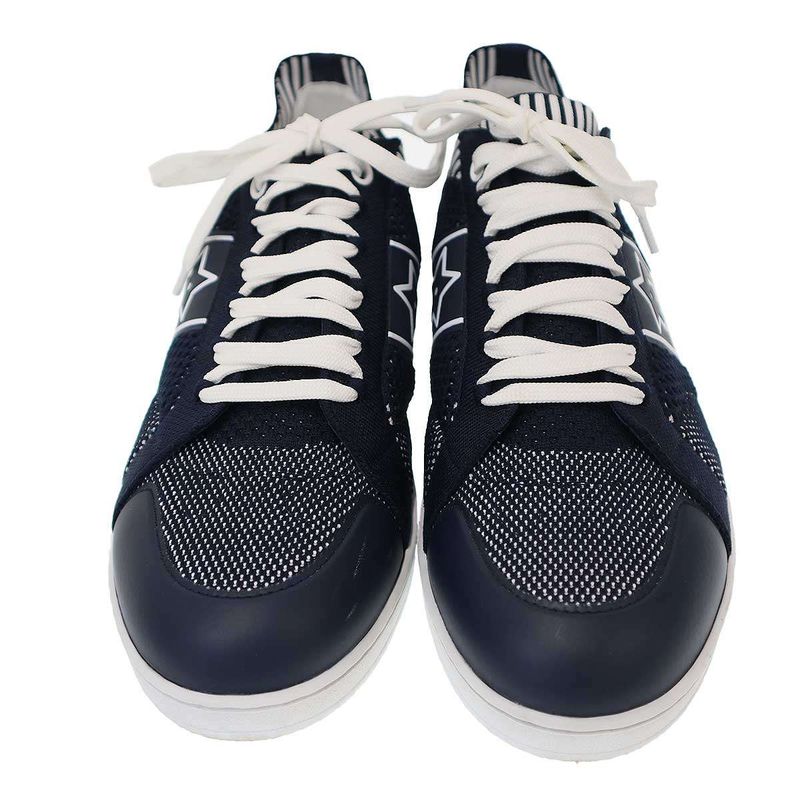 Christian Dior Star Technical Mesh Sneakers Navy 40