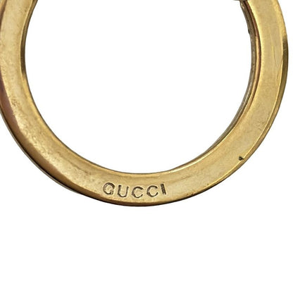 Gucci Key Holder (charm ) - Dark Green and Gold