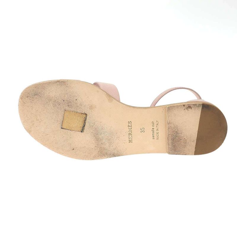 Hermes Santorini Sandals Santorini Sandals Pink 35