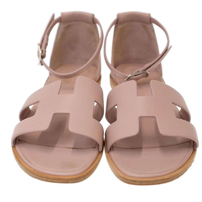 Hermes Santorini Sandals Santorini Sandals Pink 35