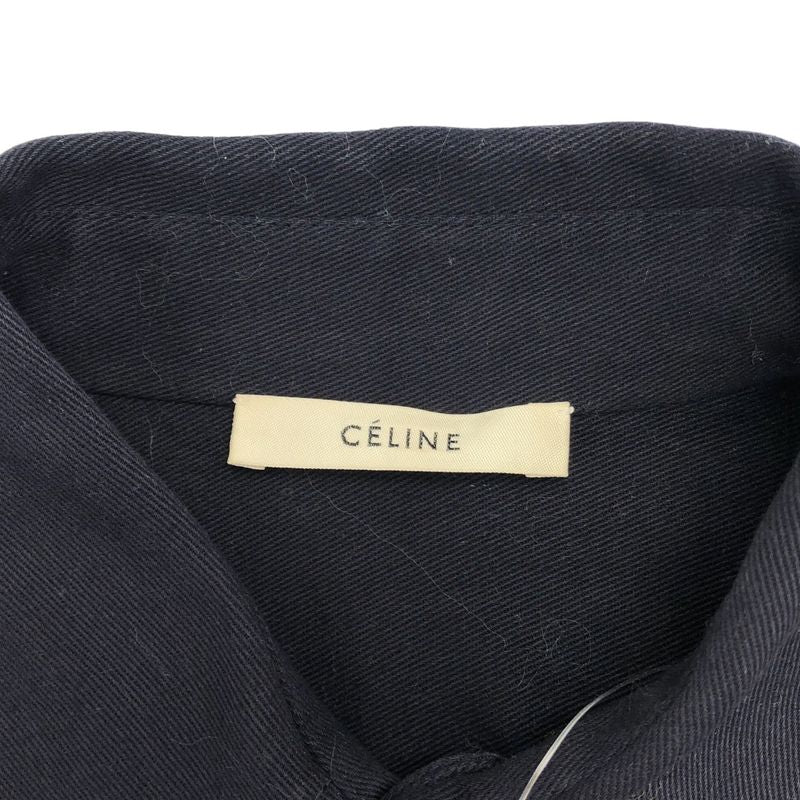 Celine by Phoebe Philo Celine Phoebe Philo 18aw Oversize D Docking Shirt Dress 2