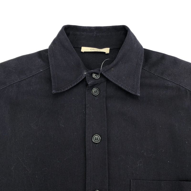 Celine by Phoebe Philo Celine Phoebe Philo 18aw Oversize D Docking Shirt Dress 2