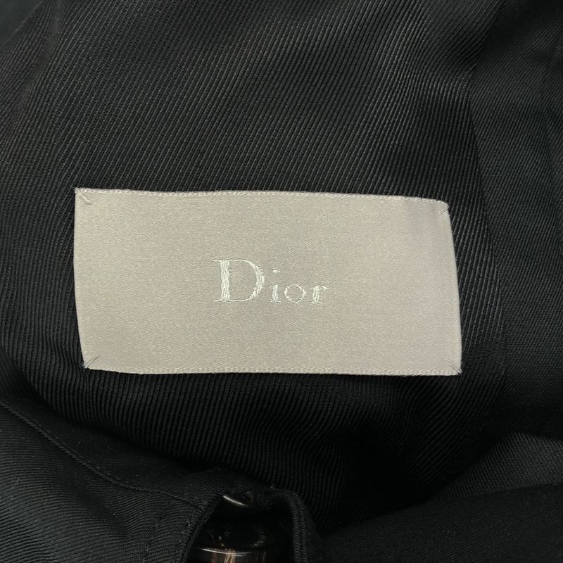 Dior Homme Dior Homme 2007aw Trench Coat 7h3130500392 Black 44