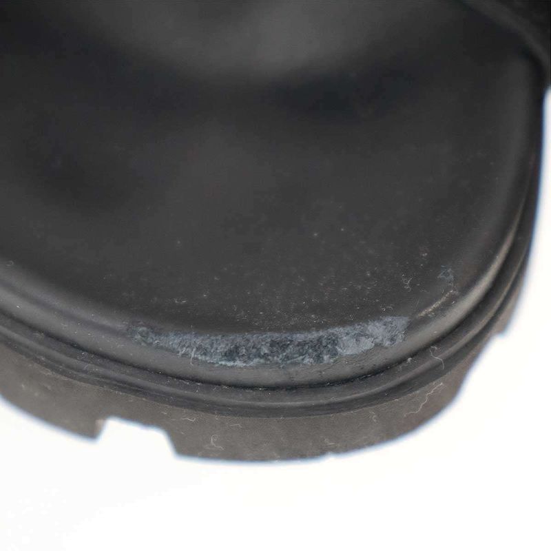 Prada Triangle Lo Velcro Strap Sandals 2x3129 Black 8