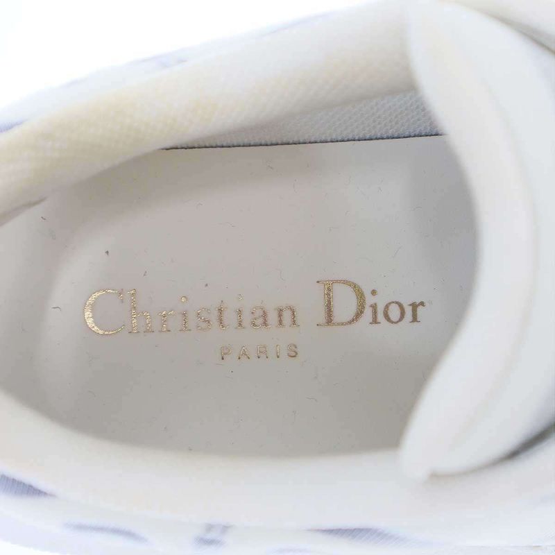 Christian Dior Id Technical Fabric Sneakers White 37 1 2