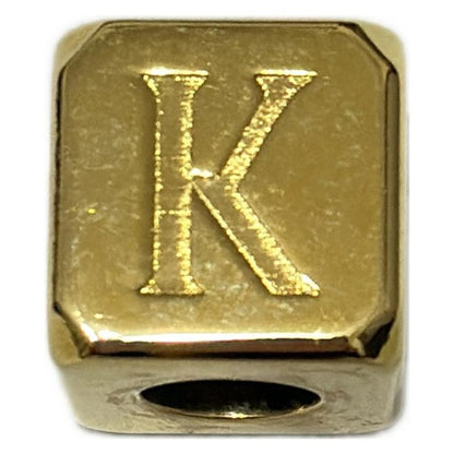 Loewe Key Holder (charm ) Dice Small Gold K