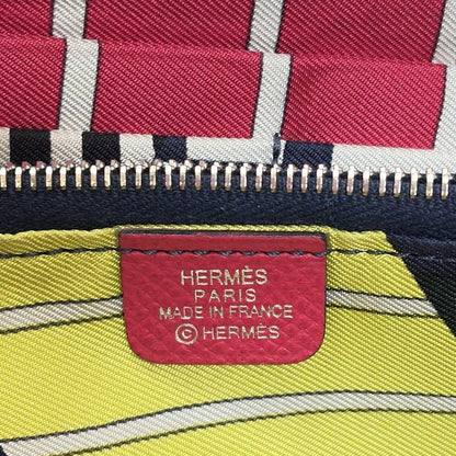 Hermes Azap Long Silk-in Rose Extreme Round Zipper Long Wallet