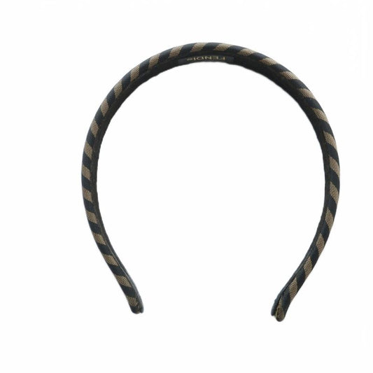 Fendi Pecan Cachoucas Canvas Brown Black - GY18 MQ - OH