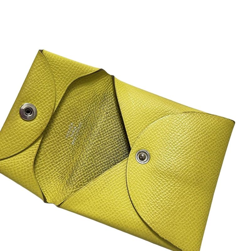 Hermes Coin Case Bastia Lime
