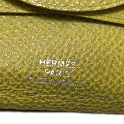Hermes Coin Case Bastia Lime