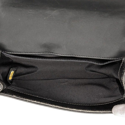 Chanel Coco Mark Studded Boy Chanel 20 Chain Bag Black Ladies Chanel