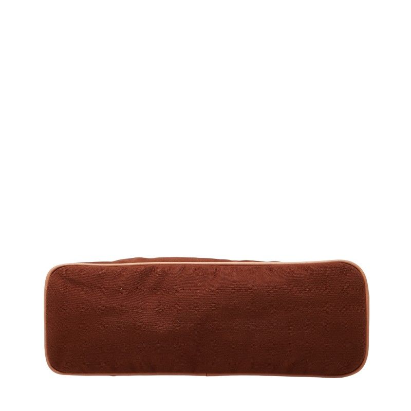 Hermes Bolide Pouch GM Brown Cotton Ladies Hermes