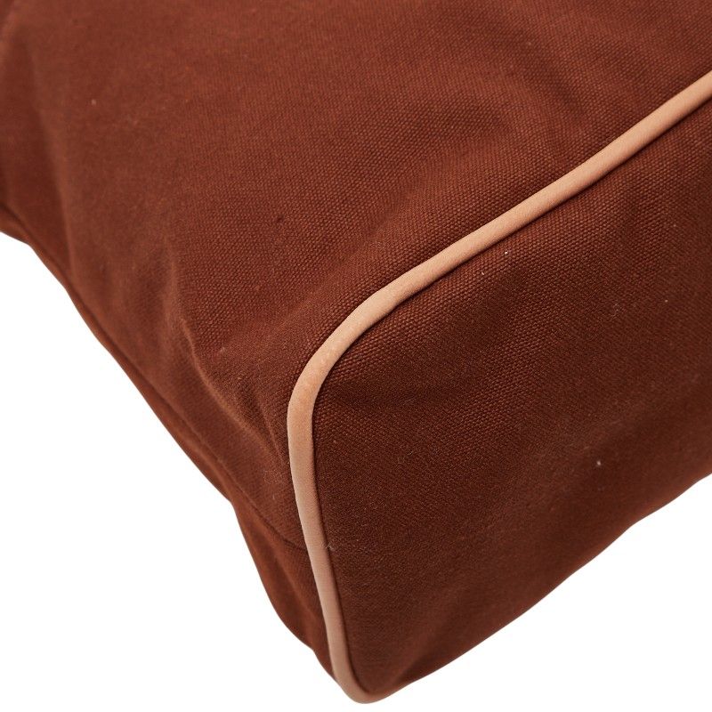 Hermes Bolide Pouch GM Brown Cotton Ladies Hermes