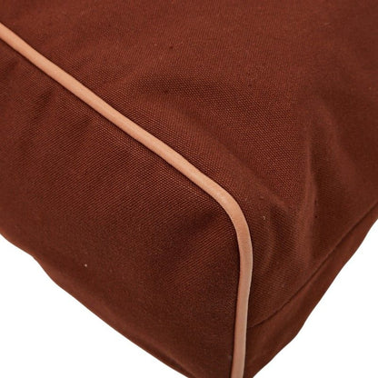 Hermes Bolide Pouch GM Brown Cotton Ladies Hermes