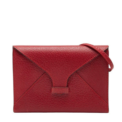 Gucci Wallet 030 281 0688 Red Leather Women's Gucci