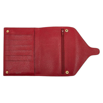 Gucci Wallet 030 281 0688 Red Leather Women's Gucci