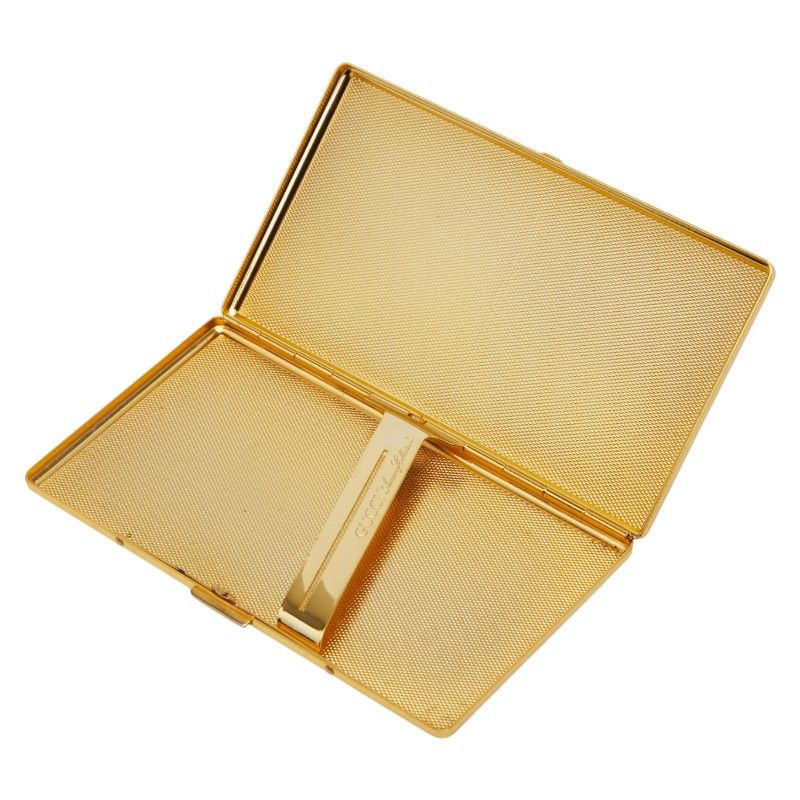 Gucci GG Sherry Line Card Holder Card Case Brown Plastic Men's Gucci