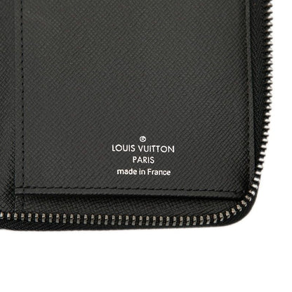 Louis Vuitton Eclipse Zippy Wallet Round Zipper Long Wallet M62295 Black Gray